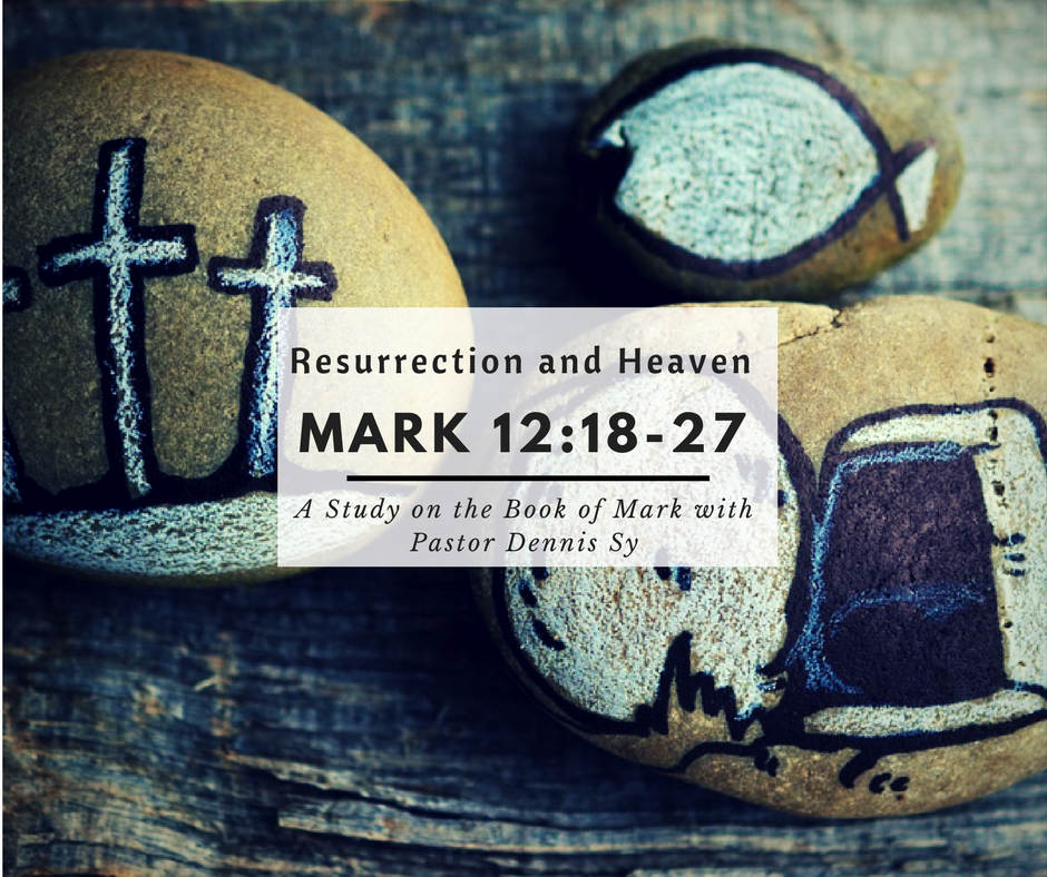 Mark 12:18-27  My Love Life in the Resurrection